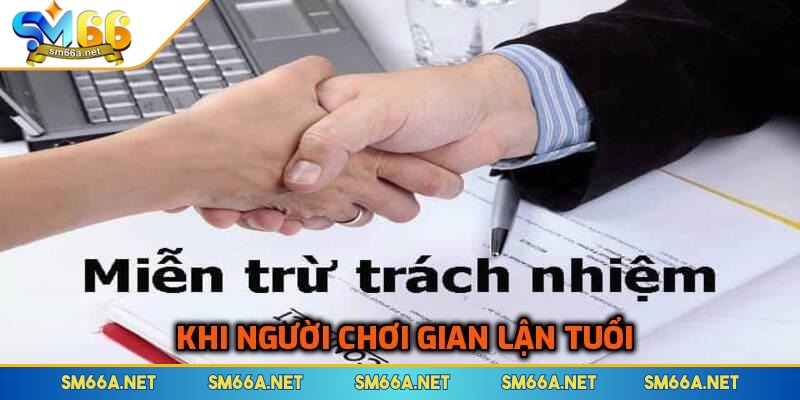 Người chơi chưa đủ tuổi
